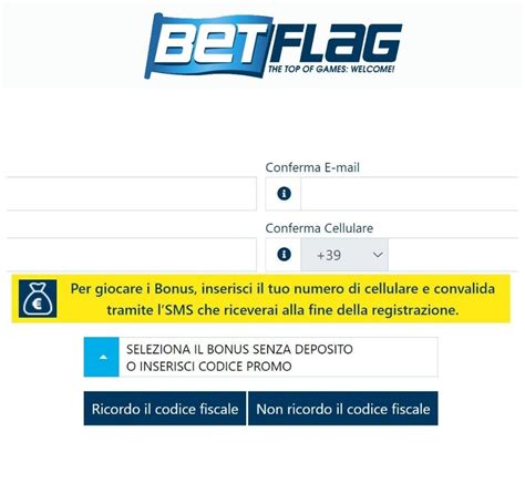 codice promo betflag.